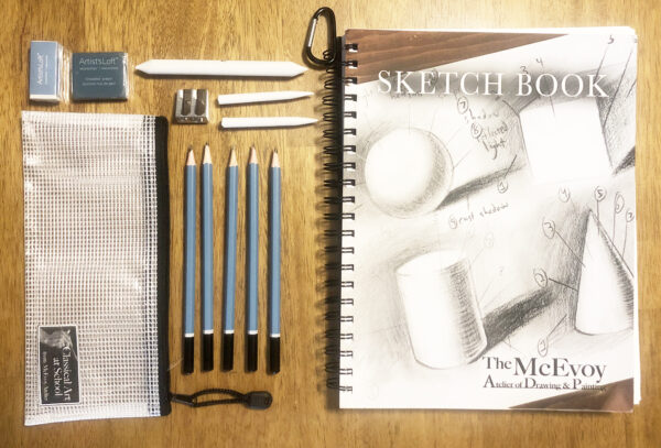 Drawing Art Sketch Book Kit