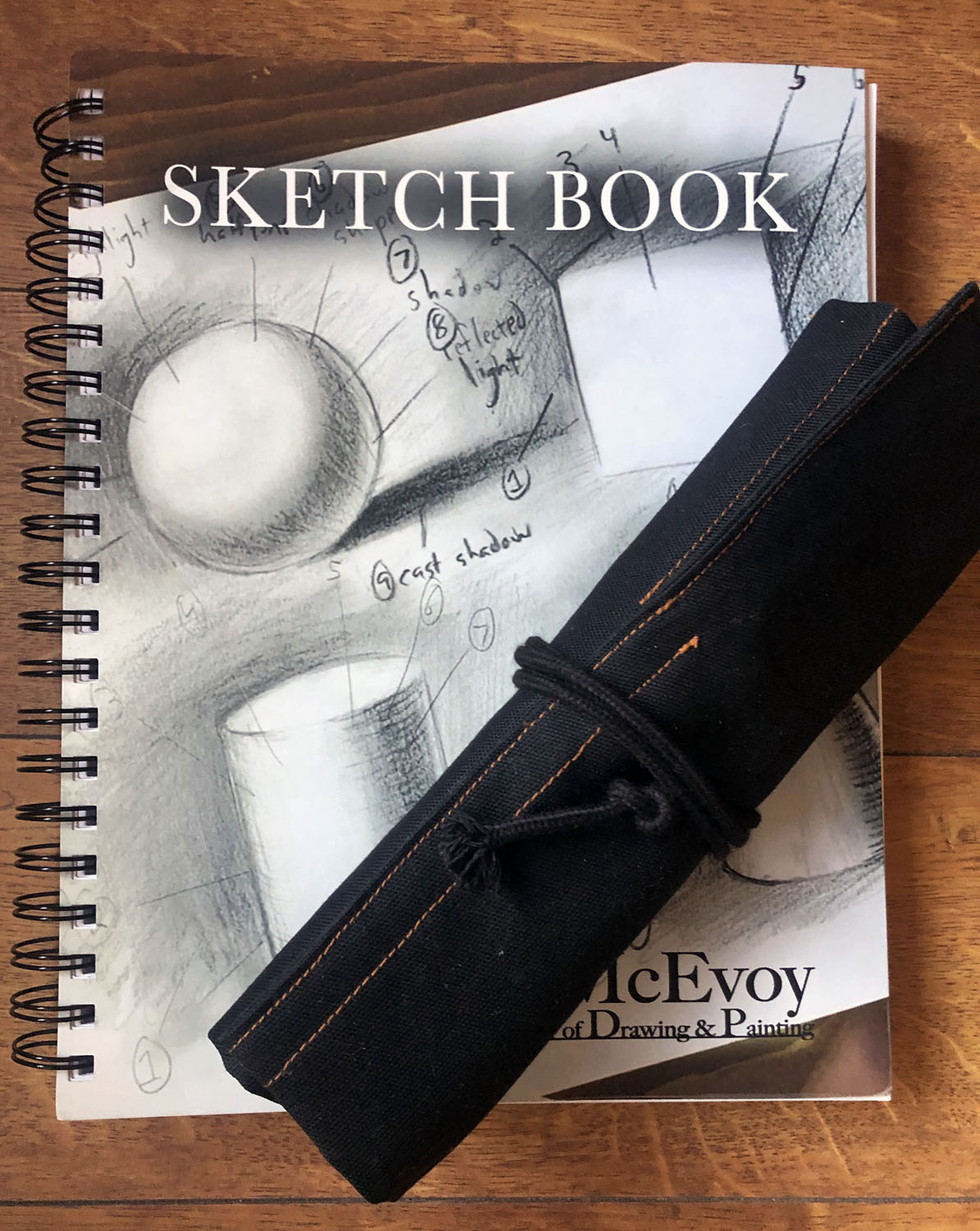 Large Sketchbook w/ Drawing Kit – The McEvoy Atelier of Drawing and Painting